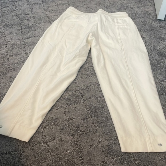 Athleta‎ cream jogger adjustable pants xs - Picture 1 of 5